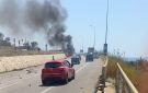 استهداف سيارة على اوتستراد الجنوب في محلة السعديات