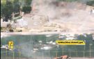 حزب الله نشر مشاهد من عملية استهداف دبابة ميركافا في بلدة القنطرة بمحلقة انقضاضية