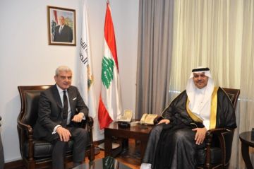 عيسى الخوري استقبل السفير السعودي وثمن ثقة الرياض المتجددة بالصناعة اللبنانية