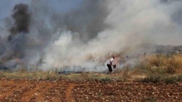 أهالي بلدة عين عرب الجنوبية عادوا إلى منازلهم أهالي بلدة عين عرب الجنوبية عادوا إلى منازلهم