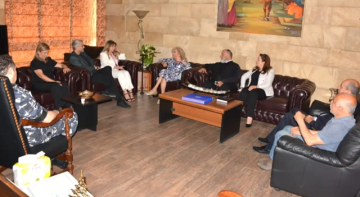 الرافعي بحثت مع وفد من المرشدية العامة للسجون في الشمال في أوضاع السجون الرافعي بحثت مع وفد من المرشدية العامة للسجون في الشمال في أوضاع السجون