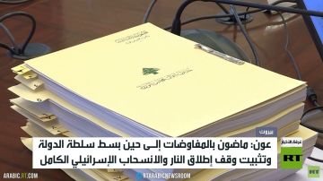 عون: ماضون بالمفاوضات وبسط سلطة الدولة عون: ماضون بالمفاوضات وبسط سلطة الدولة