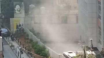 بالفيديو: حريق في جامعة LIU بالفيديو: حريق في جامعة LIU