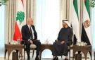الرئيس الإماراتي للرئيس عون: مستعدون لمساعدة لبنان