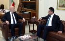 الرئيس عون التقى السفير السابق للبنان لدى ايران