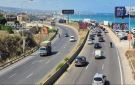 حركة سير كثيفة على الاوتوستراد الساحلي باتجاه الجنوب عند الرميلة
