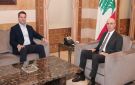 الحجار استقبل نديم الجميل وبقرادونيان وترزيان