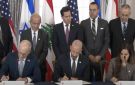 بالفيديو: لحظة توقيع الاتفاق بين لبنان وإسرائيل