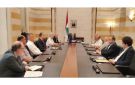 سلام عرض مع وفد من الاتحاد العمالي واقع المؤسسات العامة والمصالح المستقلة