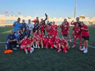 فوز ناشئات لبنان على الإمارات 8-0 في غرب آسيا