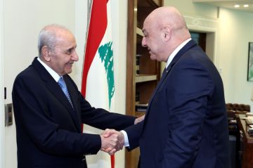 بري في بعبدا مرتاح بري في بعبدا مرتاح