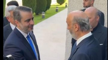 بالفيديو: وزير خارجية سوريا في معراب بالفيديو: وزير خارجية سوريا في معراب