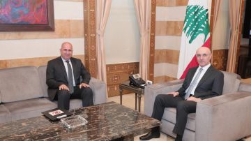 الحجار بحث وخريش في تعزيز جهوزية الدفاع المدني الحجار بحث وخريش في تعزيز جهوزية الدفاع المدني
