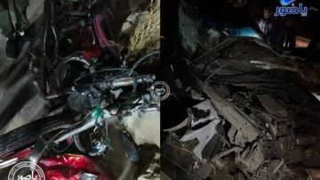 حادث سير مروع ليلا.. وحصيلة مؤلمة! حادث سير مروع ليلا.. وحصيلة مؤلمة!