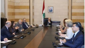 مرقص: الاجتماع الوزاري ناقش عودة أهالي الجنوب وإعادة الإعمار وقدر الأضرار الأولية المباشرة للحرب بـ4 مليارات دولار مرقص: الاجتماع الوزاري ناقش عودة أهالي الجنوب وإعادة الإعمار وقدر الأضرار الأولية المباشرة للحرب بـ4 مليارات دولار