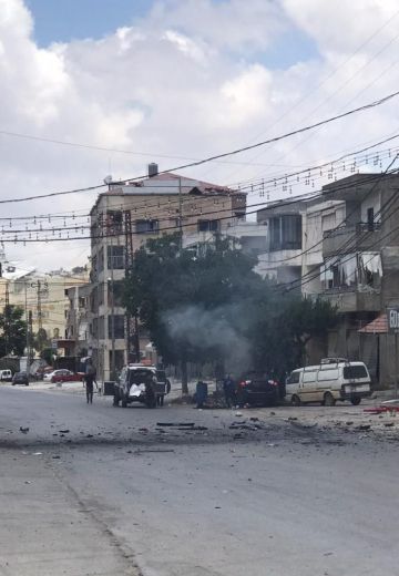 بالصور: استهداف سيارة في النبطية الفوقا بالصور: استهداف سيارة في النبطية الفوقا