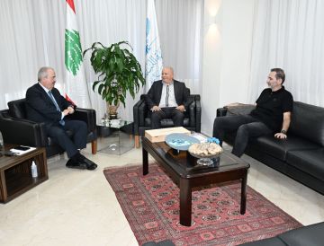 الأسمر عرض مع جابر لقضايا مطلبية ملحة الأسمر عرض مع جابر لقضايا مطلبية ملحة