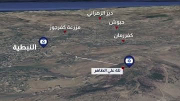 تلة علي الطاهر... الهدف الأقرب لنتنياهو تلة علي الطاهر... الهدف الأقرب لنتنياهو