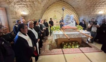 جربتا تستقبل ذخائر الطوباوي الحويك جربتا تستقبل ذخائر الطوباوي الحويك