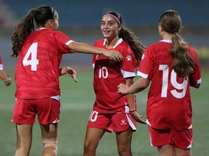 منتخب لبنان للناشئات يتأهل الى نهائي بطولة غرب آسيا