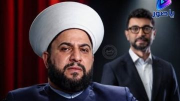 شن الشيخ علي الحسين هجوما على برنامج مش مسرحية عبر شاشة MTV شن الشيخ علي الحسين هجوما على برنامج مش مسرحية عبر شاشة MTV