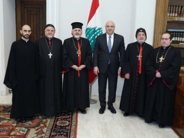 لقاءات وزارية ونيابية ومناطقية في قصر بعبدا والرئيس عون عرض الأوضاع مع بطريرك انطاكيا للسريان الكاثوليك