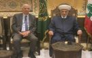 دريان استقبل ماغرو في زيارة وداعية