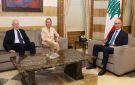 الحجار بحث مع كلاوس بأوضاع الأونروا واللاجئين الفلسطينيين واستقبل شهيب وسعيد - lb