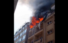 اندلاع حريق كبير داخل شقة سكنية في الحمرا والدفاع المدني يعمل على إخماده