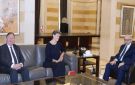 سلام استقبل نائبة مستشار الأمن القومي البريطاني