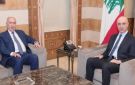 الحجار بحث مع مخزومي في أوضاع بيروت وتابع موضوع بدلات تعليم السوق
