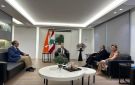 باسيل بحث مع سفير الأمم المتحدة في التطورات ودور المنظمة في تثبيت وقف إطلاق النار والانسحاب الاسرائيلي