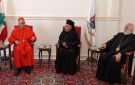 البطريرك العبسي بحث في الأوضاع والشؤون الكنسية