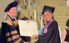 السيد سمير وهبي يهنئ ابنته ريما بمناسبة تخرجها دكتورة في الصيدلة من الجامعة اليسوعية في بيروت