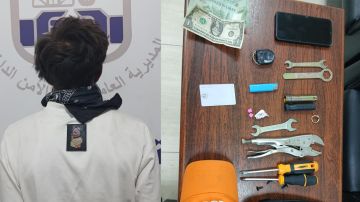 توقيف سارق دراجات آلية توقيف سارق دراجات آلية