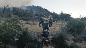 انفجـار لغـم بعنصر من الدفاع المدني! انفجـار لغـم بعنصر من الدفاع المدني!
