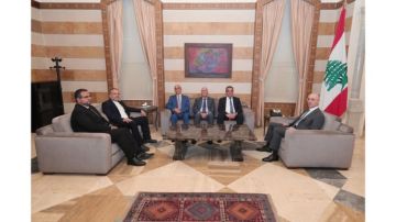 الوزير الحجار استقبل رؤساء بلديات والتقى وهاب الوزير الحجار استقبل رؤساء بلديات والتقى وهاب