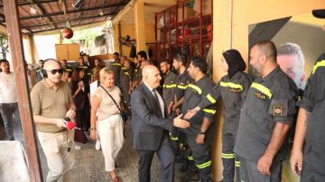 خريش جال في مركز برج البراجنة الإقليمي للدفاع المدني خريش جال في مركز برج البراجنة الإقليمي للدفاع المدني
