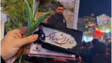دعاء خليل ضاهر: بزوجي الشهيد لبيك... لبيك يا حسين دعاء خليل ضاهر: بزوجي الشهيد لبيك... لبيك يا حسين