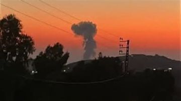 غارة استهدفت بلدة المنصوري غارة استهدفت بلدة المنصوري