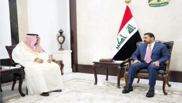 علي الزيدي يلتقي برئيس جهاز الاستخبارات السعودية في بغداد علي الزيدي يلتقي برئيس جهاز الاستخبارات السعودية في بغداد