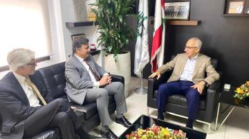 البساط يلتقي وفدا من مؤسسة التمويل الدولية البساط يلتقي وفدا من مؤسسة التمويل الدولية
