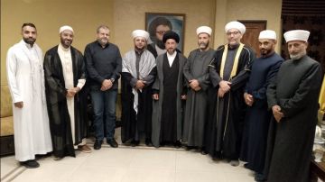 حزب الله عرض مع وفد علماء رابطة العروة الوثقى في صيدا الأوضاع العامة حزب الله عرض مع وفد علماء رابطة العروة الوثقى في صيدا الأوضاع العامة