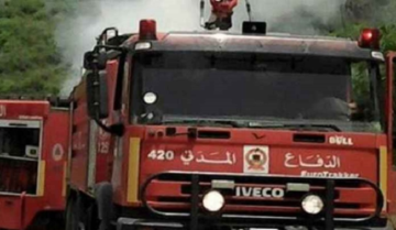 إطلاق نار من قبل الجيش الاسرائيلي على فريق الدفاع المدني خلال إخماد حريق في ديرميماس