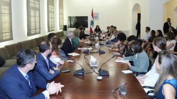 اجتماع في السراي ناقش الإطار الوطني اللبناني للعودة اجتماع في السراي ناقش الإطار الوطني اللبناني للعودة