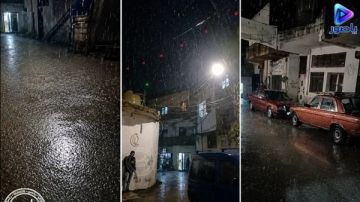 امطار غزيرة في عز آب