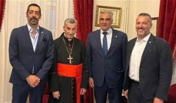 الراعي يبحث ملف مشاعات جبل لبنان مع حنكش والصايغ الراعي يبحث ملف مشاعات جبل لبنان مع حنكش والصايغ