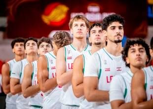 خسارة لبنان امام البحرين 68-74 في سلة آسيا تحت 18