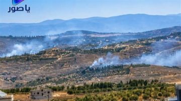 توغل إسرائيلي في أطراف ميس الجبل يترافق مع قصف مدفعي وتمشيط بالرشاشات واندلاع حريق توغل إسرائيلي في أطراف ميس الجبل يترافق مع قصف مدفعي وتمشيط بالرشاشات واندلاع حريق