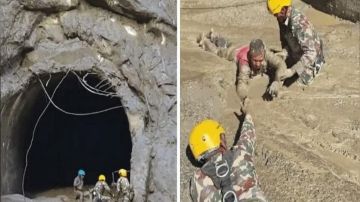 بالفيديو: مئات العمال محاصرون تحت الأرض! بالفيديو: مئات العمال محاصرون تحت الأرض!